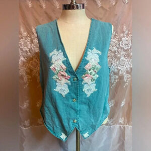 Vintage FLD Denim Vest